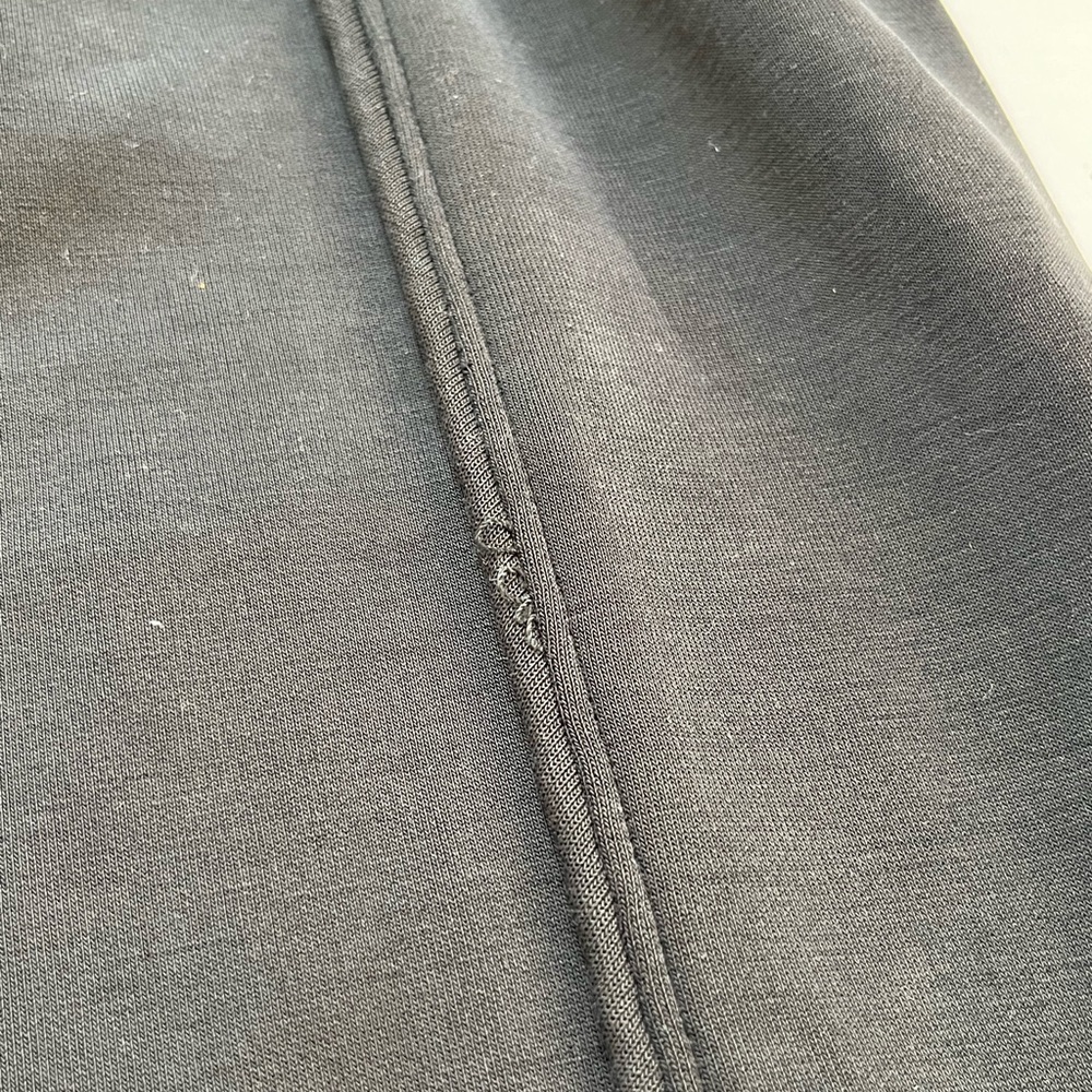 Nux Los Angeles Size XSmall Sleek Fabric Black Jogger Sweatpants - Picture 8 of 9